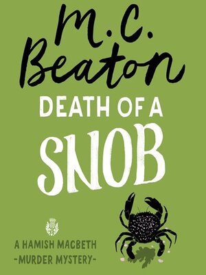cover image of Death of a Snob